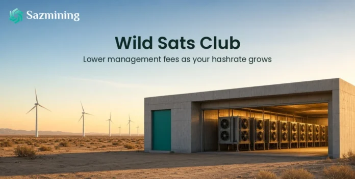 Sazmining Unveils Wild Sats Club Loyalty Program for Miners